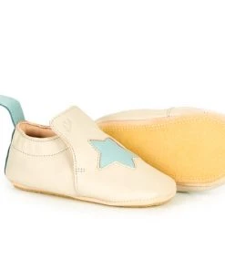 Chaussures Enfant Chaussons Easy Peasy BLUBLU ETOILE Beige -Martina Magasin Soldes 18339784 500 C