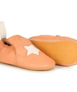 Chaussures Enfant Chaussons Easy Peasy BLUBLU ETOILE Peche -Martina Magasin Soldes 18339785 500 C