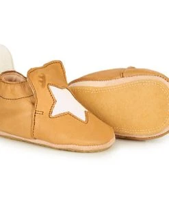 Chaussures Enfant Chaussons Easy Peasy BLUBLU ETOILE Marron -Martina Magasin Soldes 18339786 500 C