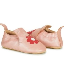 Chaussures Enfant Chaussons Easy Peasy BLUBLU FLEURS Rose -Martina Magasin Soldes 18339790 500 D