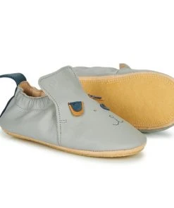 Chaussures Enfant Chaussons Easy Peasy BLUBLU CHIEN Gris -Martina Magasin Soldes 18339805 500 C