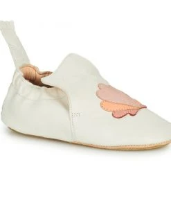 Chaussures Enfant Chaussons Easy Peasy BLUBLU COQUILLE Blanc