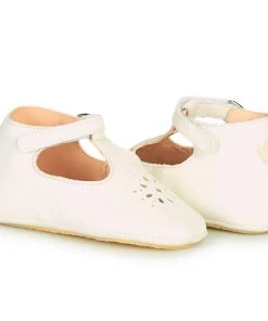 Chaussures Enfant Chaussons Easy Peasy LILLYP Blanc -Martina Magasin Soldes 18339814 500 D