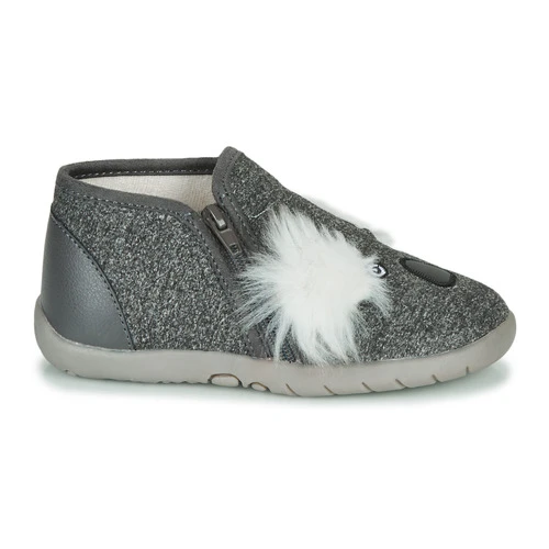 Chaussures Enfant Chaussons Little Mary KOALAZIP Gris 4 Chaussures Enfant Chaussons Little Mary KOALAZIP Gris – Image 2