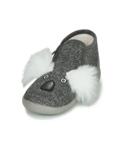 Chaussures Enfant Chaussons Little Mary KOALAZIP Gris 8 Chaussures Enfant Chaussons Little Mary KOALAZIP Gris -Martina Magasin Soldes 18351496 500 C