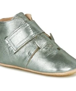 Chaussures Enfant Chaussons Easy Peasy KINY CHAT Gris