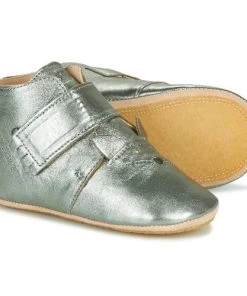Chaussures Enfant Chaussons Easy Peasy KINY CHAT Gris -Martina Magasin Soldes 18487945 500 C