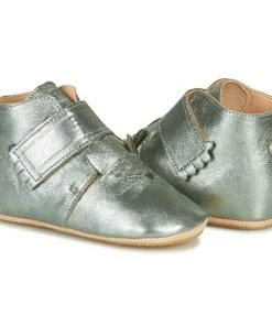 Chaussures Enfant Chaussons Easy Peasy KINY CHAT Gris -Martina Magasin Soldes 18487945 500 D