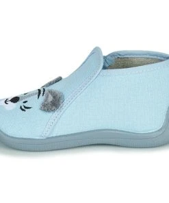 Chaussures Fille Chaussons GBB APOMO Bleu -Martina Magasin Soldes 19041184 500 D