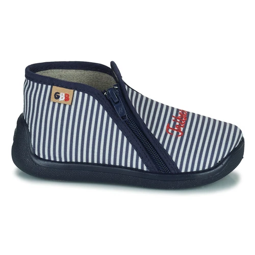 Chaussures Fille Chaussons GBB APOMO Bleu / Blanc 4 Chaussures Fille Chaussons GBB APOMO Bleu / Blanc – Image 2