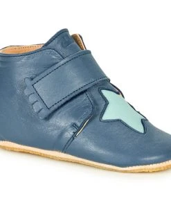 Chaussures Enfant Chaussons Easy Peasy KINY ETOILE Bleu