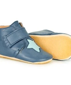 Chaussures Enfant Chaussons Easy Peasy KINY ETOILE Bleu -Martina Magasin Soldes 19107119 500 C