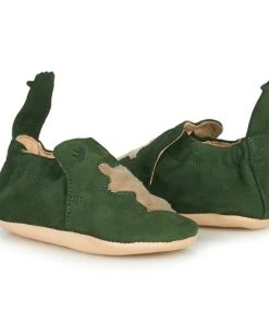 Chaussures Enfant Chaussons Easy Peasy BLUMOO RENARD Vert -Martina Magasin Soldes 19302040 500 D