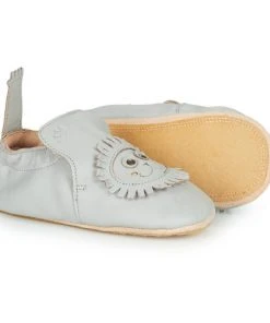 Chaussures Enfant Chaussons Easy Peasy BLUBLU LION Gris -Martina Magasin Soldes 19302056 500 C