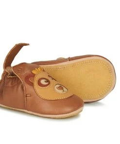 Chaussures Enfant Chaussons Easy Peasy BLUBLU OURS Marron -Martina Magasin Soldes 19302057 500 C