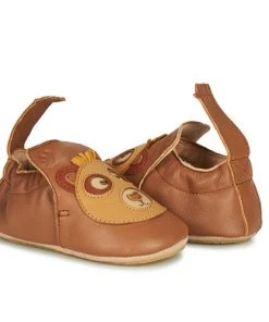 Chaussures Enfant Chaussons Easy Peasy BLUBLU OURS Marron -Martina Magasin Soldes 19302057 500 D