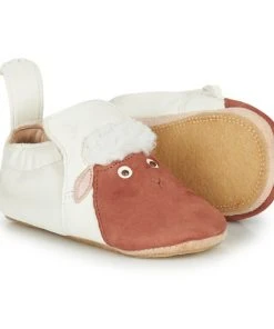 Chaussures Enfant Chaussons Easy Peasy BLUBLU MOUTON Blanc -Martina Magasin Soldes 19302060 500 C