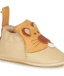 Chaussures Enfant Chaussons Easy Peasy BLUBLU CASTOR Beige