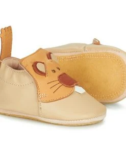 Chaussures Enfant Chaussons Easy Peasy BLUBLU CASTOR Beige -Martina Magasin Soldes 19302069 500 C