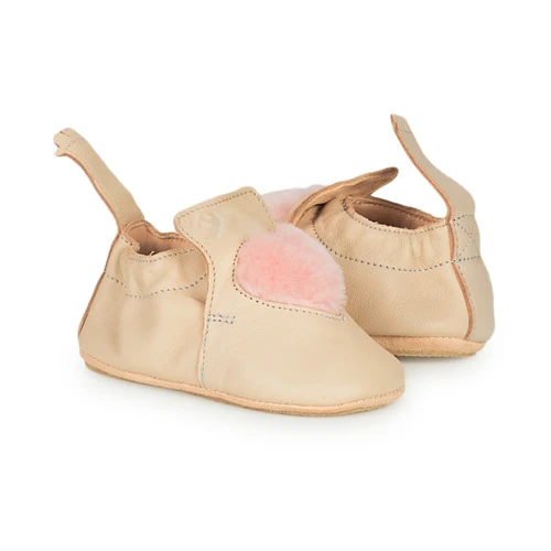 Chaussures Enfant Chaussons Easy Peasy BLUBLU COEUR Beige 6 Chaussures Enfant Chaussons Easy Peasy BLUBLU COEUR Beige – Image 4