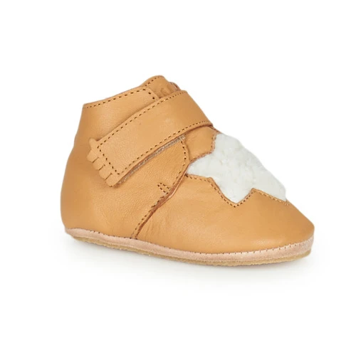 Chaussures Enfant Chaussons Easy Peasy KINY ETOILE Marron 3 Chaussures Enfant Chaussons Easy Peasy KINY ETOILE Marron