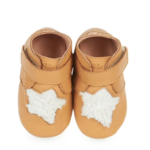 Chaussures Enfant Chaussons Easy Peasy KINY ETOILE Marron 4 Chaussures Enfant Chaussons Easy Peasy KINY ETOILE Marron – Image 2