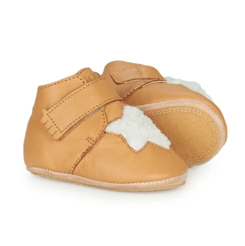 Chaussures Enfant Chaussons Easy Peasy KINY ETOILE Marron 5 Chaussures Enfant Chaussons Easy Peasy KINY ETOILE Marron – Image 3