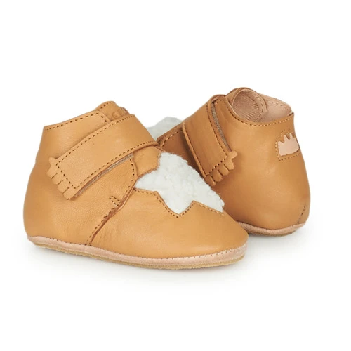 Chaussures Enfant Chaussons Easy Peasy KINY ETOILE Marron 6 Chaussures Enfant Chaussons Easy Peasy KINY ETOILE Marron – Image 4