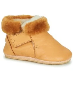 Chaussures Enfant Chaussons Easy Peasy FOUBLU Marron
