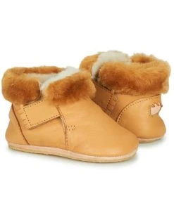 Chaussures Enfant Chaussons Easy Peasy FOUBLU Marron -Martina Magasin Soldes 19302104 500 D