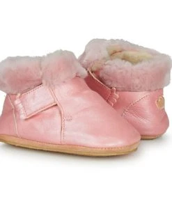 Chaussures Fille Chaussons Easy Peasy FOUBLU Rose -Martina Magasin Soldes 19302108 500 D