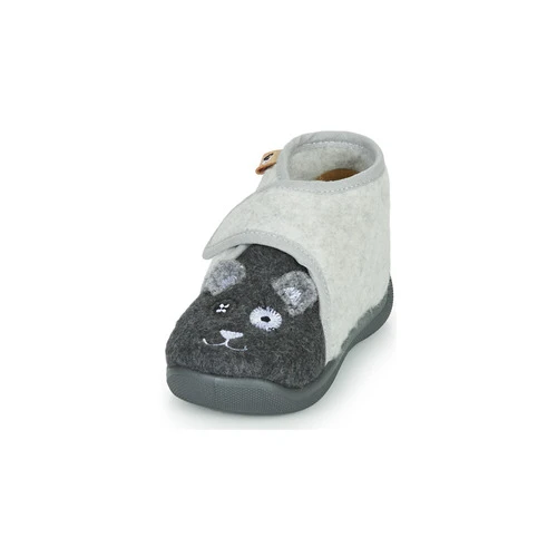 Chaussures Fille Chaussons GBB APOCHOU Noir 5 Chaussures Fille Chaussons GBB APOCHOU Noir – Image 3