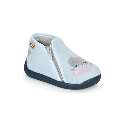 Chaussures Fille Chaussons GBB APOPOTAM Bleu 3 Chaussures Fille Chaussons GBB APOPOTAM Bleu