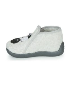 Chaussures Fille Chaussons GBB APOPOTAM Gris -Martina Magasin Soldes 19315696 500 D