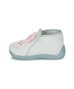 Chaussures Fille Chaussons GBB APOPOTAM Gris -Martina Magasin Soldes 19315698 500 D