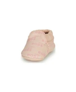 Chaussures Fille Chaussons bébés BOSS NEWBORN GIRL Rose -Martina Magasin Soldes 19727126 500 C