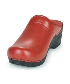 Chaussures Femme Chaussons Sanita SONJA Rouge -Martina Magasin Soldes 19784773 500 C