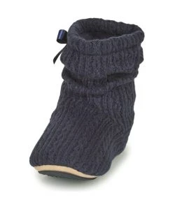 Chaussures Femme Chaussons Isotoner 97720 Marine -Martina Magasin Soldes 19924704 500 C