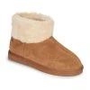 Chaussures Femme Chaussons Isotoner 97307 Camel -Martina Magasin Soldes 19924705 500 A