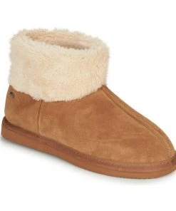 Chaussures Femme Chaussons Isotoner 97307 Camel