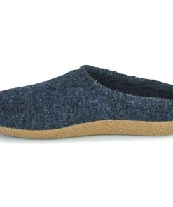 Chaussures Chaussons Giesswein VEITSH Bleu -Martina Magasin Soldes 19935191 500 D