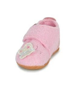 Chaussures Fille Chaussons Giesswein OSNABRUCK Rose -Martina Magasin Soldes 19935203 500 C