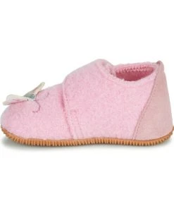 Chaussures Fille Chaussons Giesswein OSNABRUCK Rose -Martina Magasin Soldes 19935203 500 D
