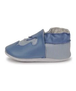 Chaussures Garçon Chaussons bébés Robeez DIFLYNO Bleu -Martina Magasin Soldes 19947205 500 D