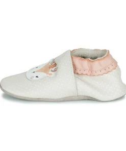 Chaussures Fille Chaussons bébés Robeez FANCY SNOW Beige 9 Chaussures Fille Chaussons bébés Robeez FANCY SNOW Beige -Martina Magasin Soldes 19947206 500 D