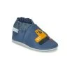 Chaussures Garçon Chaussons bébés Robeez YARD ROAD Bleu / Jaune -Martina Magasin Soldes 19947210 500 A