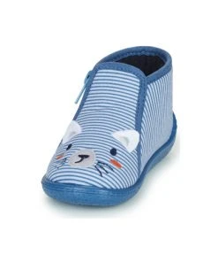 Chaussures Garçon Chaussons Citrouille et Compagnie PASTA Bleu -Martina Magasin Soldes 20143731 500 C