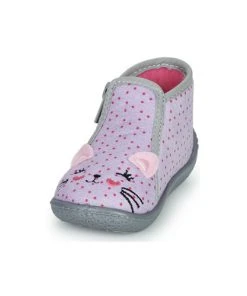 Chaussures Fille Chaussons Citrouille et Compagnie PASTA Gris -Martina Magasin Soldes 20143732 500 C