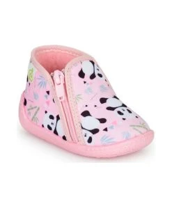 Chaussures Fille Chaussons Citrouille et Compagnie PIFOU Rose