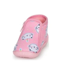 Chaussures Fille Chaussons Citrouille et Compagnie PIFOU Rose -Martina Magasin Soldes 20143735 500 C